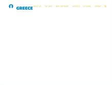 Tablet Screenshot of kitesurfgreece.com